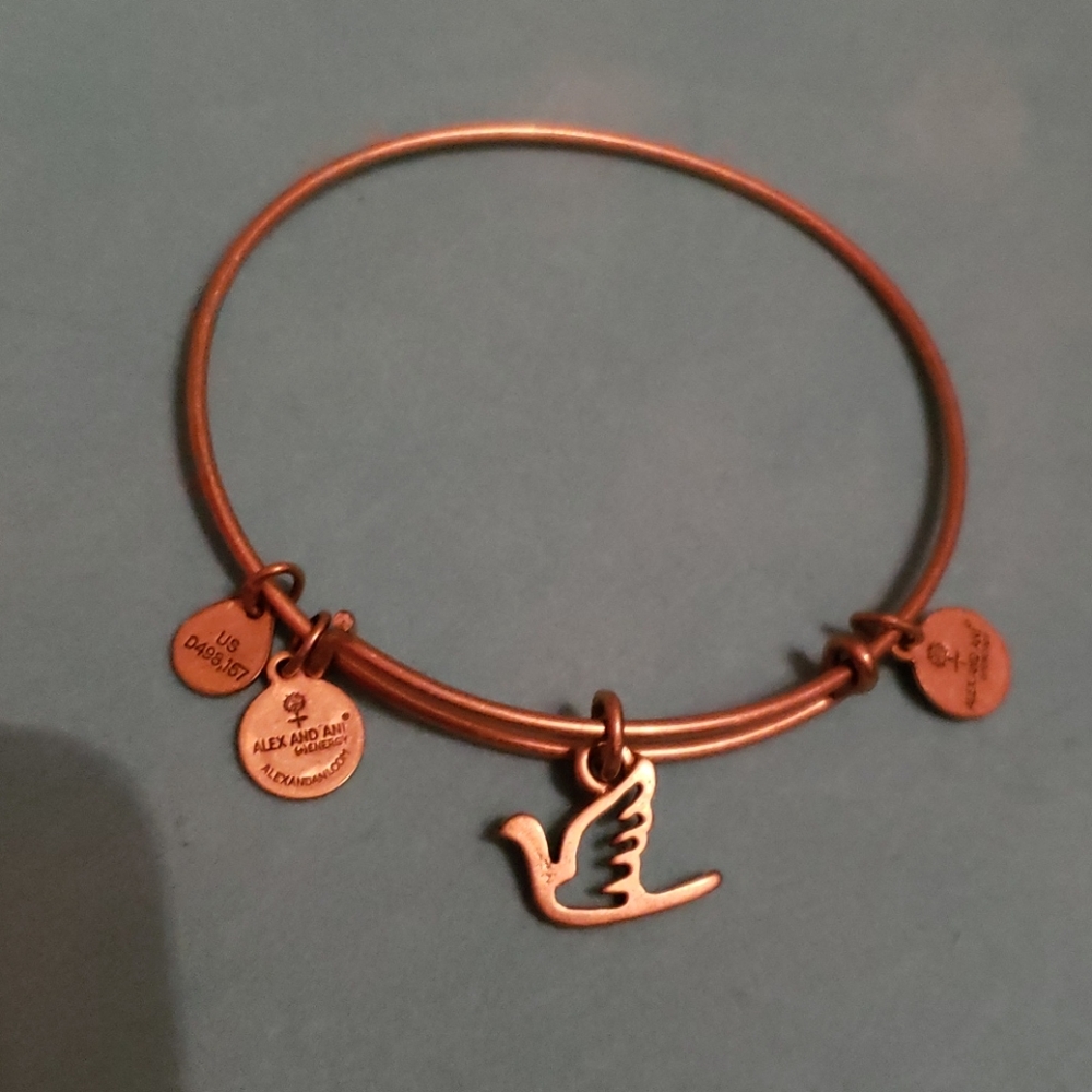 Alex and ani sacred dove